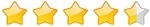 Four and a half stars Four and a half stars